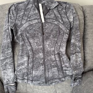 Lululemon Athletica Gray Nulu Align Jacket with High Collar